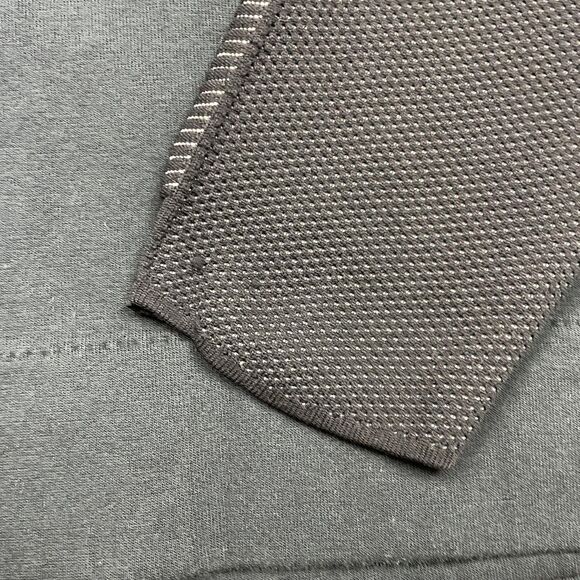 Nike Sweatshirt Womens Medium Black Striped Sleeve Side Zip Pullover Crewneck - Picture 8 of 12